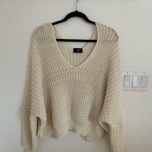 Vici Collection oversized slouchy sweater (can be worn off shoulder)